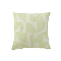 ZIERKISSEN    - Weiss/Mintgrün, Basics, Textil (43/43/10cm)