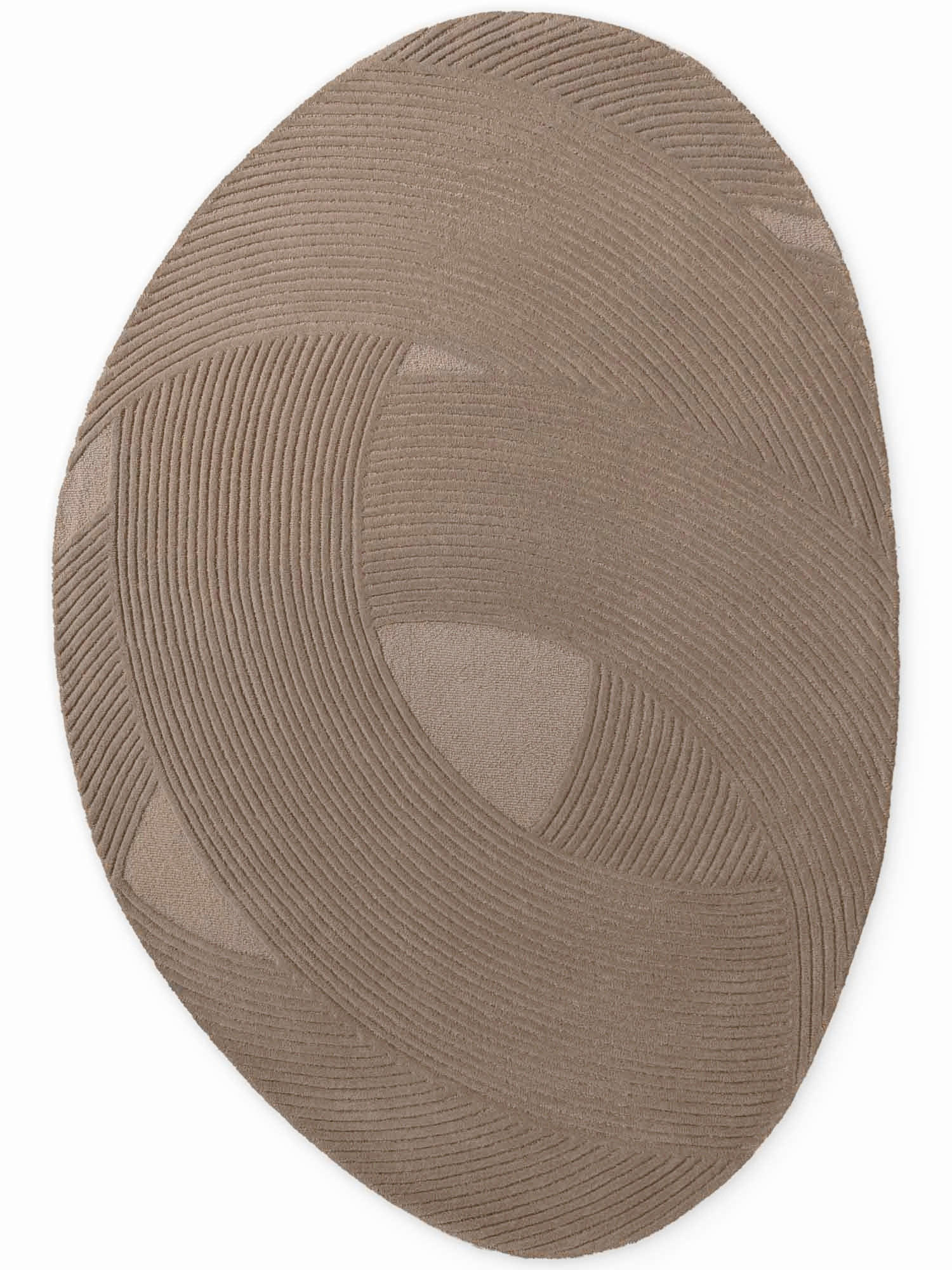 WOLLTEPPICH 160/230 cm Kensington Braun organisch  - Braun, Basics, Textil (160/230cm) - Ted Baker