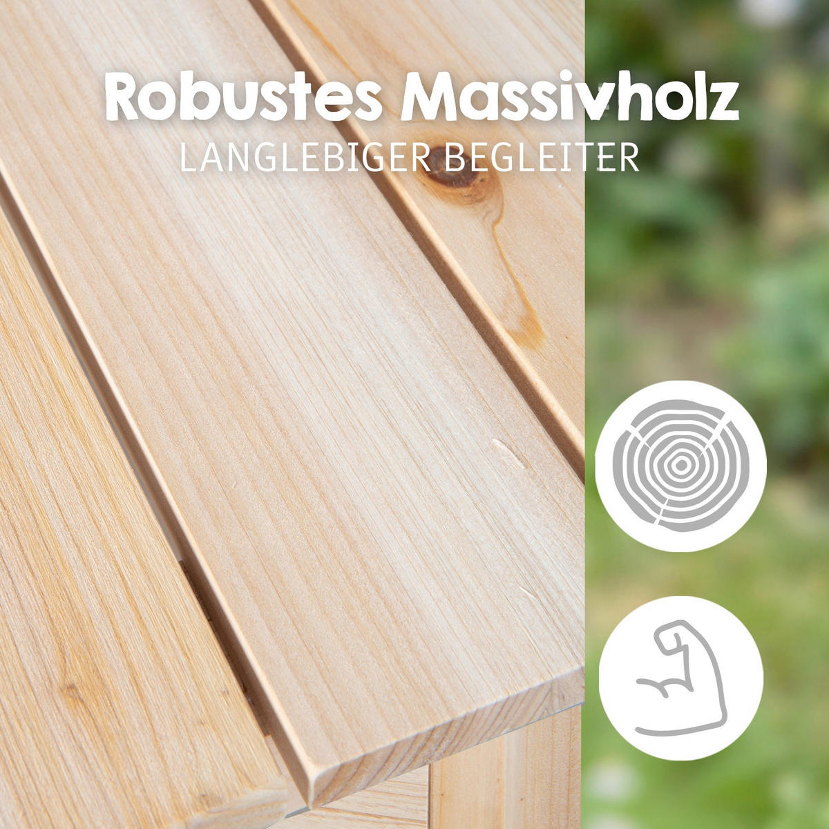 WASSERSPIELTISCH  - Naturfarben, Basics, Holz/Kunststoff (38,5/50/32cm) - Roba