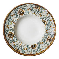 PASTATELLER Blau, Braun, Creme Marrakesch  - Blau/Creme, KONVENTIONELL, Keramik (27/27/5cm) - Ritzenhoff Breker