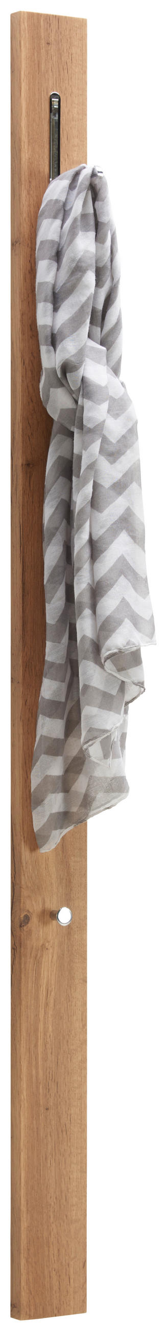 GARDEROBENPANEEL  in 10/165/5 cm  - Eichefarben, Design, Holzwerkstoff/Metall (10/165/5cm) - Moderano