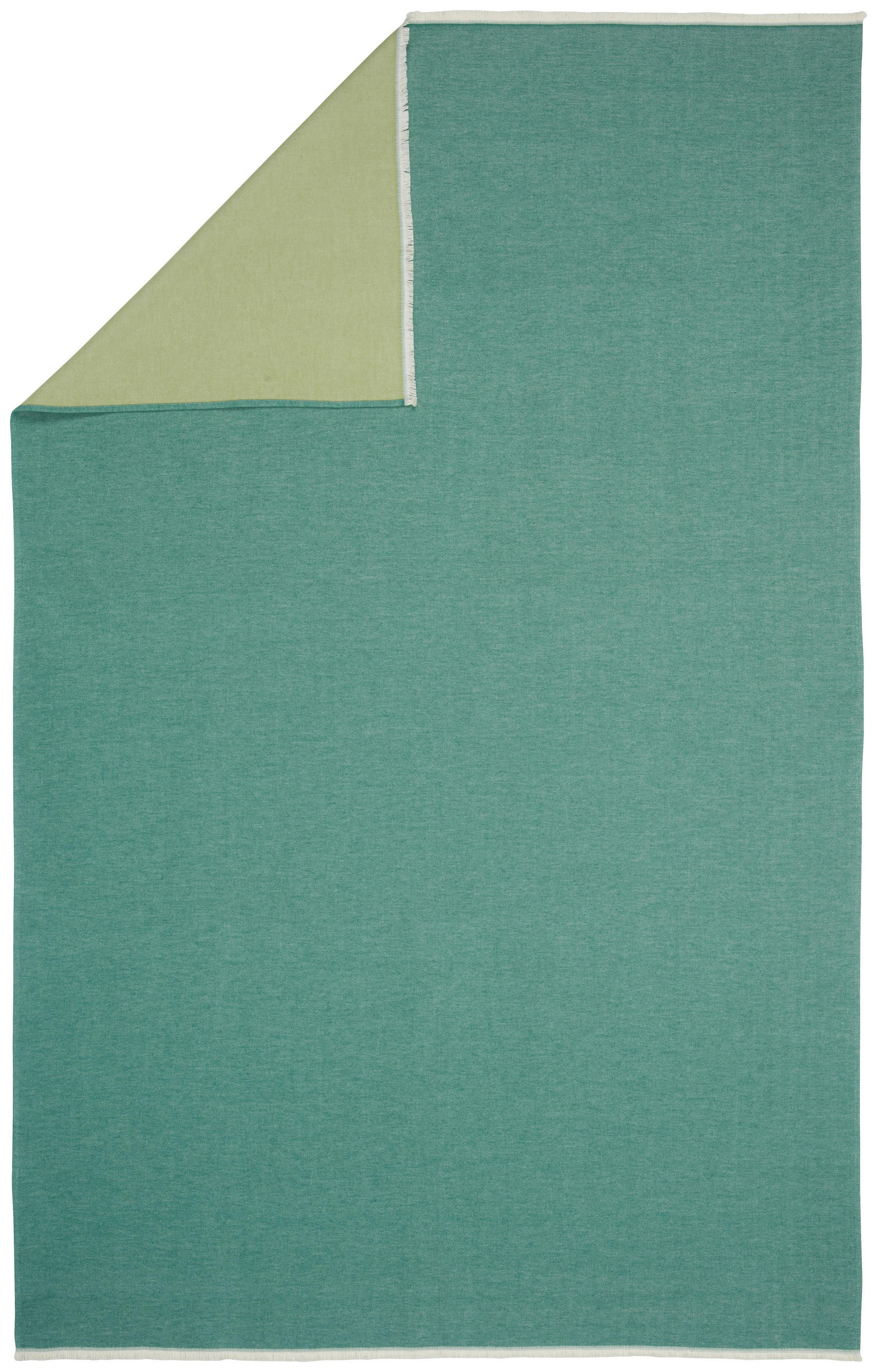 WENDEDECKE Magda 220/240 cm  - Hellgrün/Grün, Natur, Textil (220/240cm) - Novel