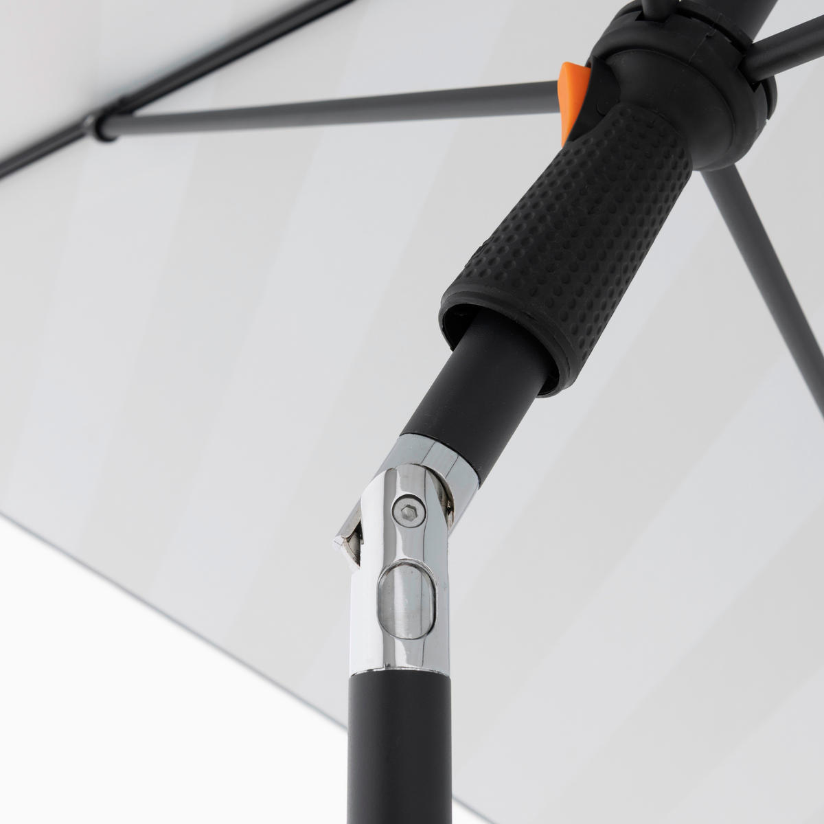 SENČNIK - antracit, Basics, kovina/tekstil (191/128cm) - Doppler