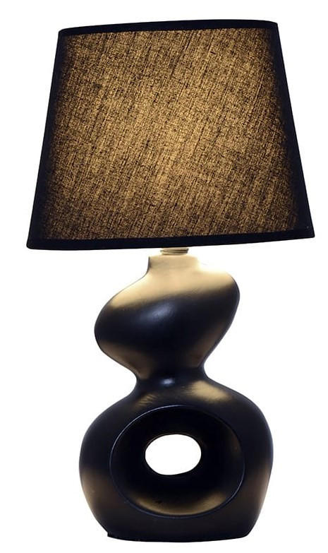 SKRIVBORDSLAMPA 20,5/36 cm   - svart, Lifestyle, textil/keramik (20,5/36cm)