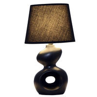 SKRIVBORDSLAMPA 20,5/36 cm   - svart, Lifestyle, textil/keramik (20,5/36cm)