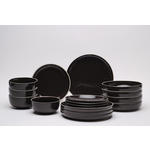 KOMBISERVICE Bastia mocha 16-teilig  - Mokka, Trend, Keramik - Novel