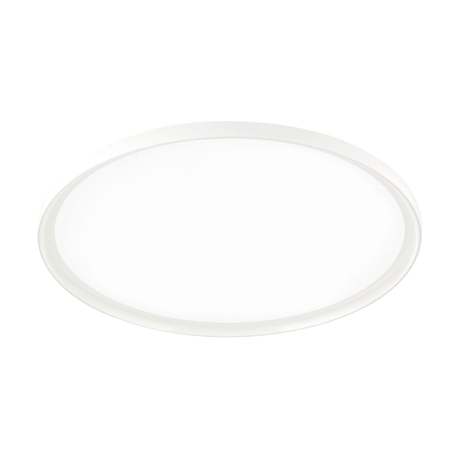 LED-DECKENLEUCHTE Gamma 60/6,0 cm   - Weiß, Basics, Kunststoff/Metall (60/6,0cm)