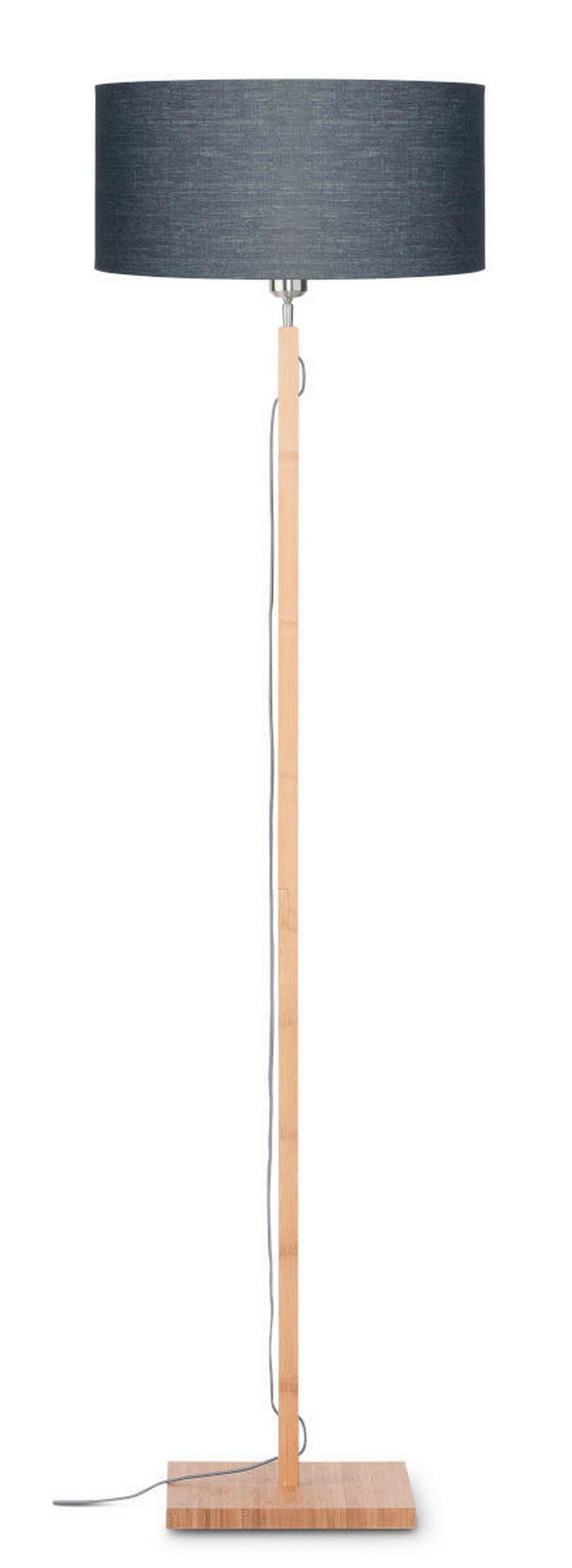 GOLVLAMPA GOOD&MOJO  47/167 cm    - mörkgrå/naturfärgad, Trend (47/167cm) - Good & Mojo
