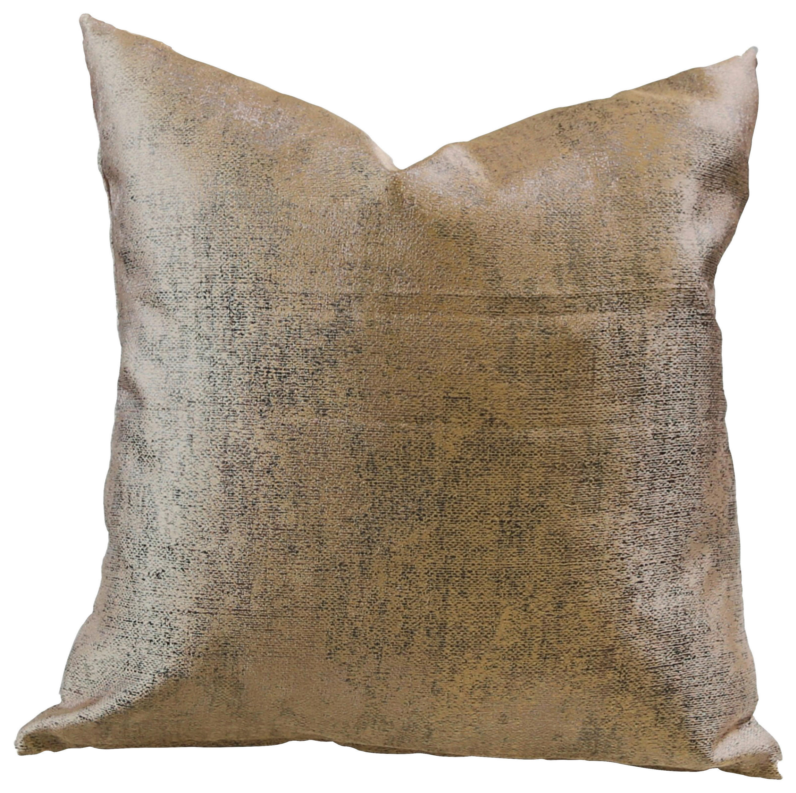 DÍSZPÁRNAHUZAT  - barna, Basics, textil (45/45cm)