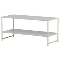 COUCHTISCH in Metall 102/43/45 cm  - Beige, Design, Metall (102/43/45cm) - Livetastic