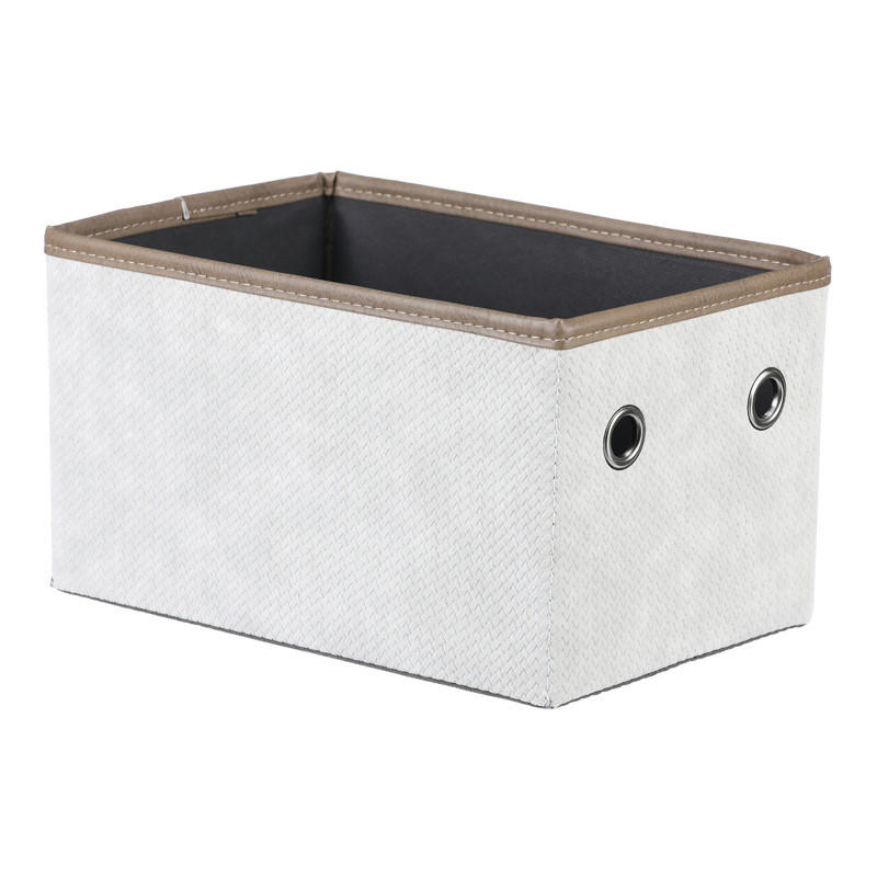 KOŠÍK béžová - béžová, Konventionell, textil (29/16/19cm)