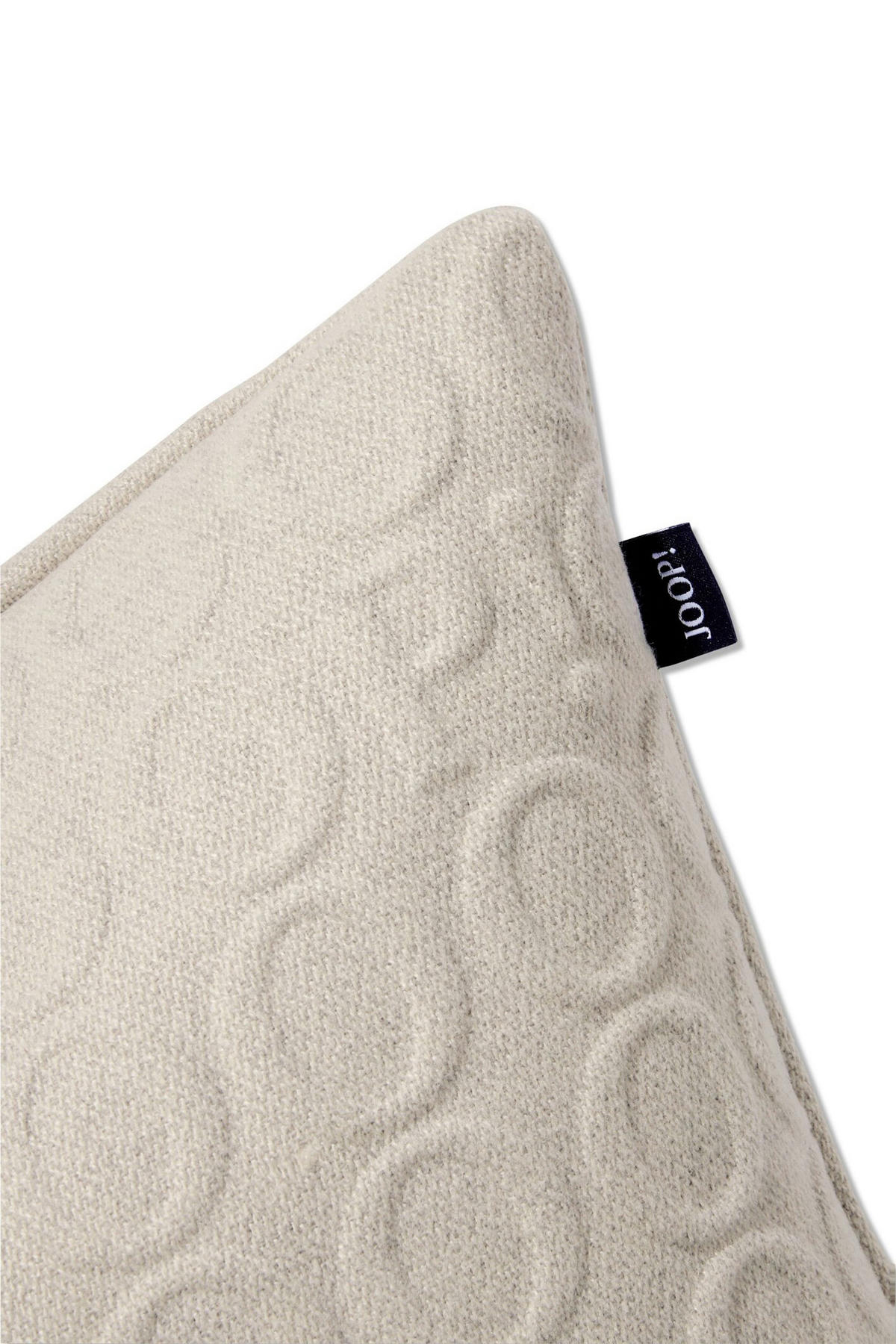 KISSENHÜLLE J! Signature natur 40/40 cm  - Beige/Naturfarben, Design, Textil (40/40cm) - Joop!