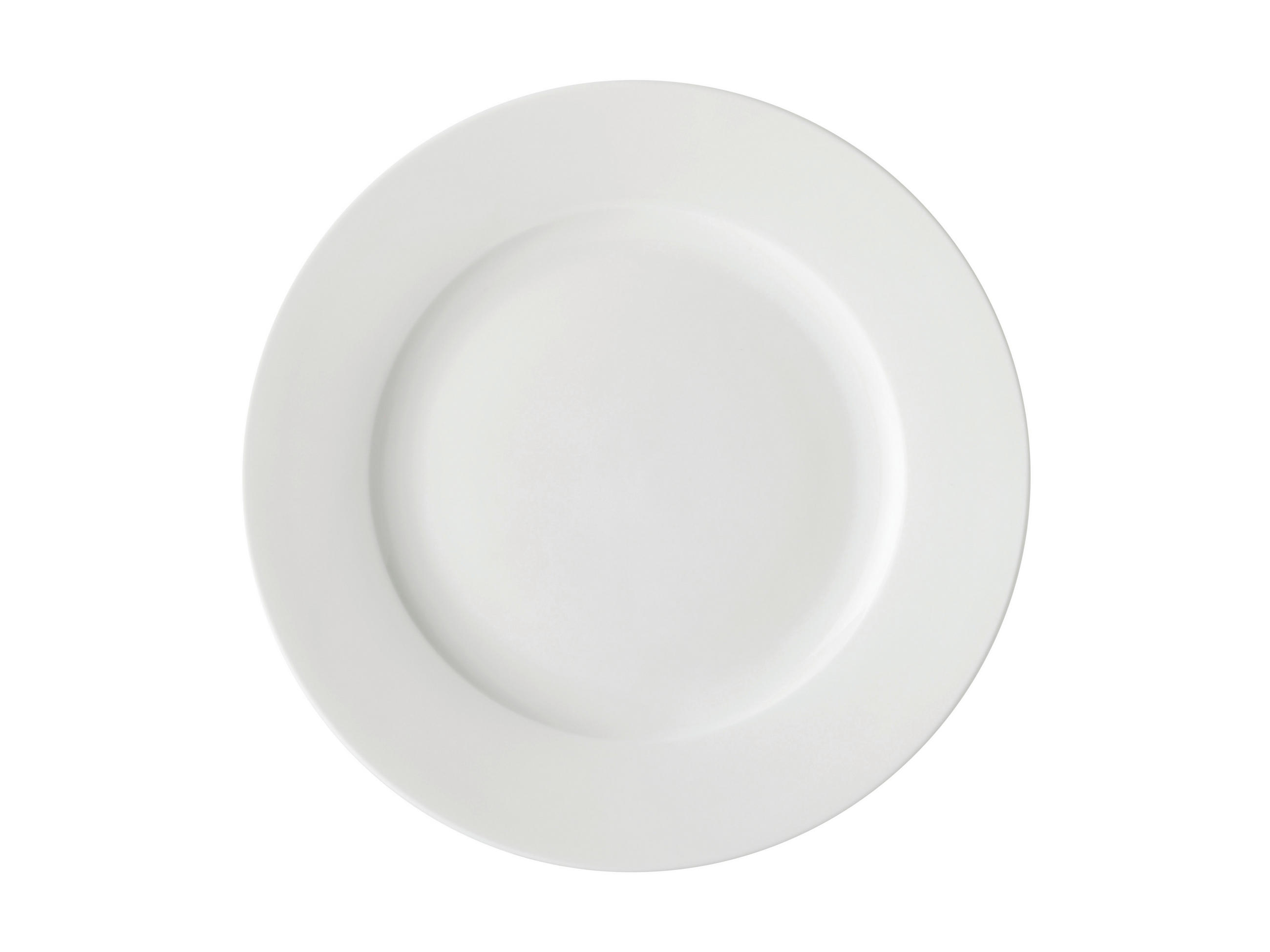 PLYTKÝ TANIER, keramika, 27.5 cm - biela, Basics, keramika (27.5cm) - Maxwell & Williams