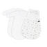 BABYSCHLAFSACKSET Liebmich - Weiß/Grau, Basics, Textil (76cm) - Träumeland BABYSCHLAFSACKSET Liebmich - Weiß/Grau, Basics, Textil (76cm) - Träumeland
