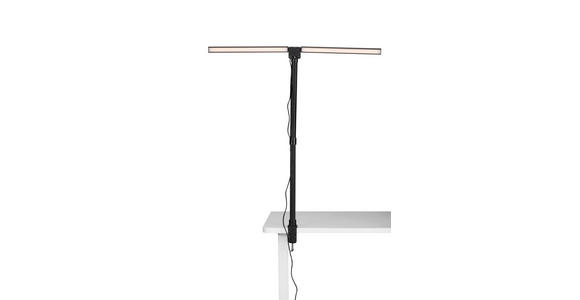 LED-KLEMMLEUCHTE 80/35/71,5 cm   - Schwarz, Basics, Kunststoff/Metall (80/35/71,5cm) - Novel