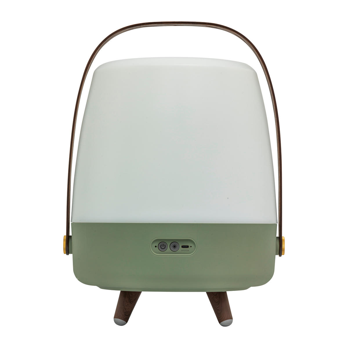 LED-TISCHLEUCHTE Lite-up Play Mini - Sound by JBL 21/29 cm   - Hellgrün, MODERN, Kunststoff (21/29cm)