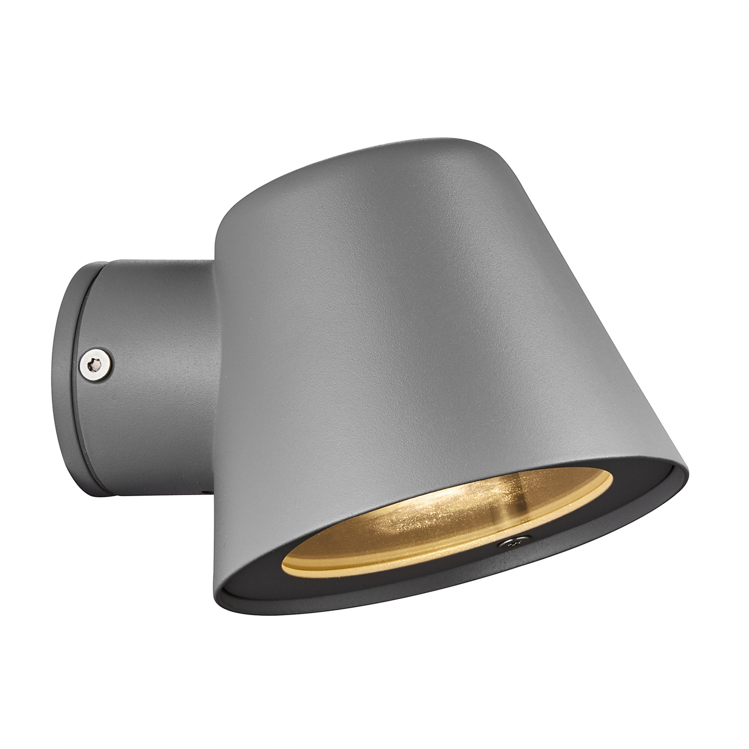 AUßENWANDLEUCHTE 11,7/10,5/14,7 cm   - Grau, Design, Metall (11,7/10,5/14,7cm) - Nordlux