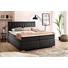 BOXSPRINGBETT 180/200 cm in Anthrazit - Edelstahlfarben/Anthrazit, Design, Textil/Metall (180/200cm) - Novel BOXSPRINGBETT 180/200 cm in Anthrazit - Edelstahlfarben/Anthrazit, Design, Textil/Metall (180/200cm) - Novel