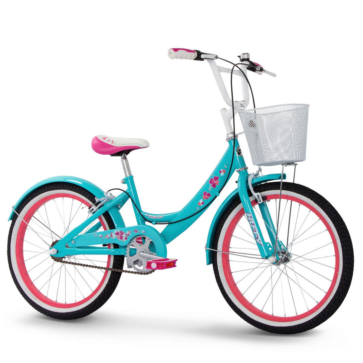 KINDERFAHRRAD 20 Zoll  - Hellblau, Basics, Metall (66/96.5/140.5cm)