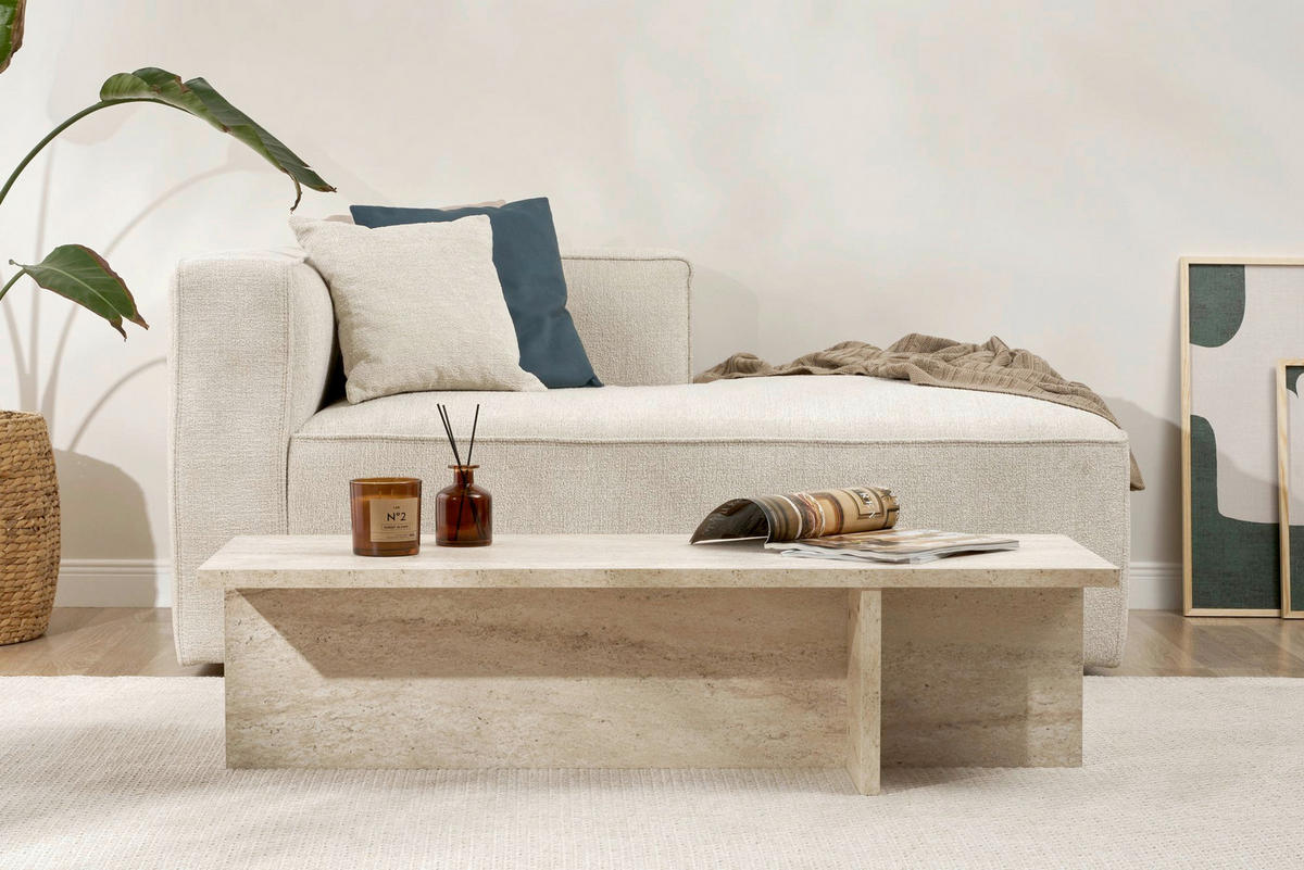 COUCHTISCH Elfenbein  - Elfenbein, MODERN, Holzwerkstoff (120/30/45cm) - MID.YOU