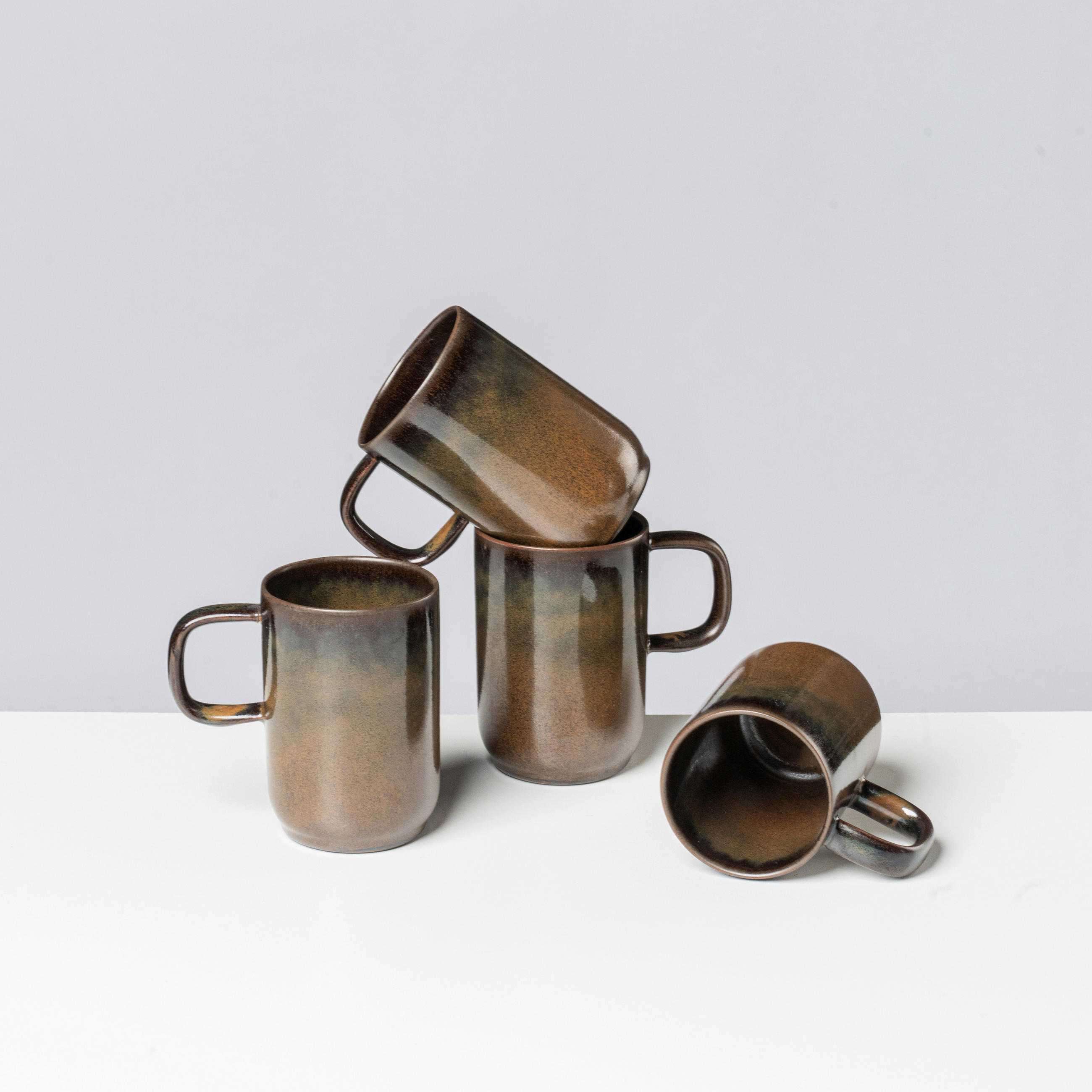 KAFFEEBECHER GLOCKENKLANG  275 ml   - Braun, Basics, Keramik (10,8/10,5/7cm) - Gipfelstück