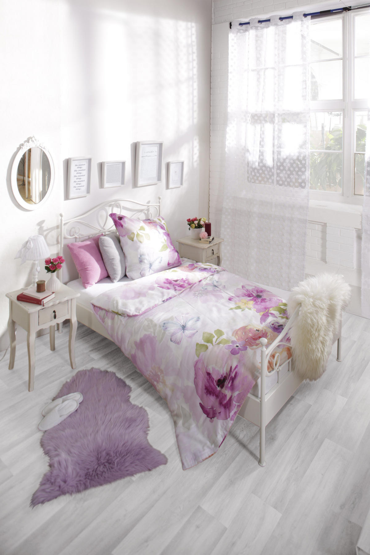 BETT 120/200 cm Weiß  - Weiß, KONVENTIONELL, Metall (120/200cm) - Hasena