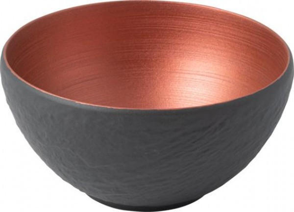 SKLEDA  Manufacture Rock Glow  keramika  14 cm        - črna/oranžna, Basics, keramika (14cm) - Villeroy & Boch