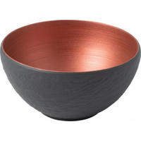 ZDJELA  14 cm         Manufacture Rock Glow  - narančasta/crna, Basics, keramika (14cm) - Villeroy & Boch