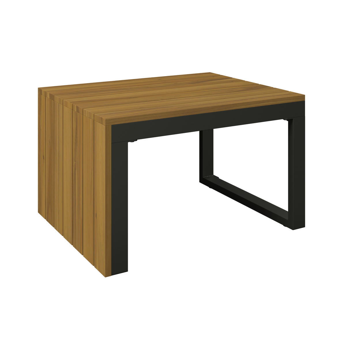 LOUNGE GARNITÚRA   161/67/63 cm  - bézs/akáciaszínű, Modern, textil/fa (161/67/63cm) - Ambia Garden