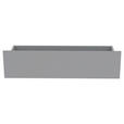 SCHUBLADE 91/22/37 cm Hellgrau  - Hellgrau, KONVENTIONELL, Holzwerkstoff (91/22/37cm) - Hom`in