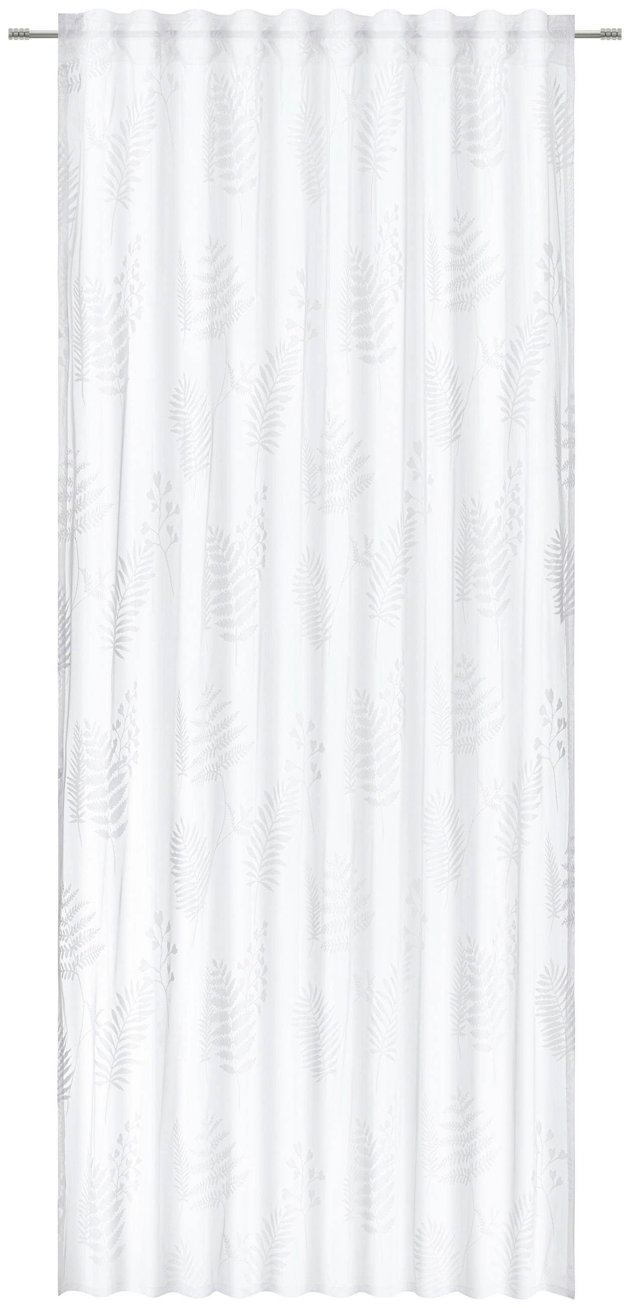 FERTIGVORHANG  transparent   140/245 cm  - Weiß, Natur, Textil (140/245cm) - Esposa