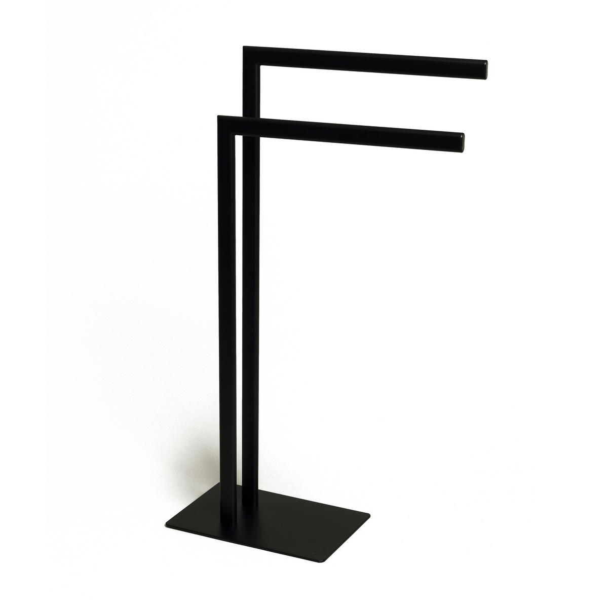 HANDTUCHHALTER Schwarz  - Schwarz, Basics (30/20/82cm) - Moeve