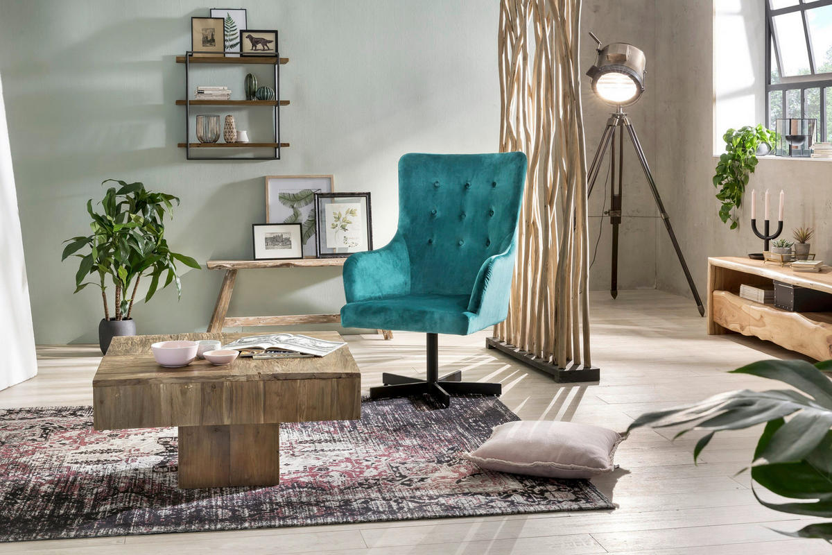 LOWBOARD  146/46/50 cm 3 Schublade(n)  - Naturfarben, Design, Holz (146/46/50cm) - MID.YOU