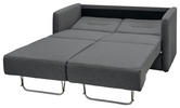SCHLAFSOFA Mikrofaser Anthrazit  - Anthrazit/Schwarz, KONVENTIONELL, Holz/Kunststoff (147/89/87cm) - Livetastic