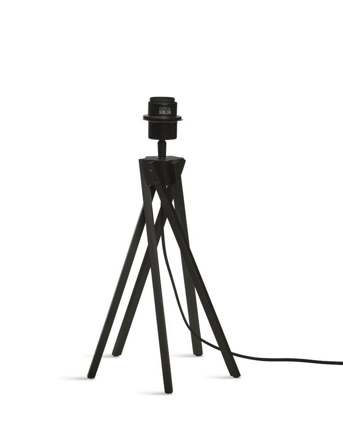 TISCHLEUCHTE GOOD&MOJO  32/56/32 cm   - Schwarz, Trend (32/56/32cm) - Good & Mojo