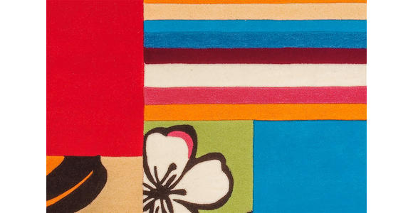 WEBTEPPICH 140/200 cm Multicolor  - Multicolor, Basics, Textil (140/200cm) - Novel