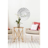 NÁSTĚNNÉ ZRCADLO 80/80/3,4 cm  - barvy stříbra, Basics, sklo (80/80/3,4cm) - MID.YOU