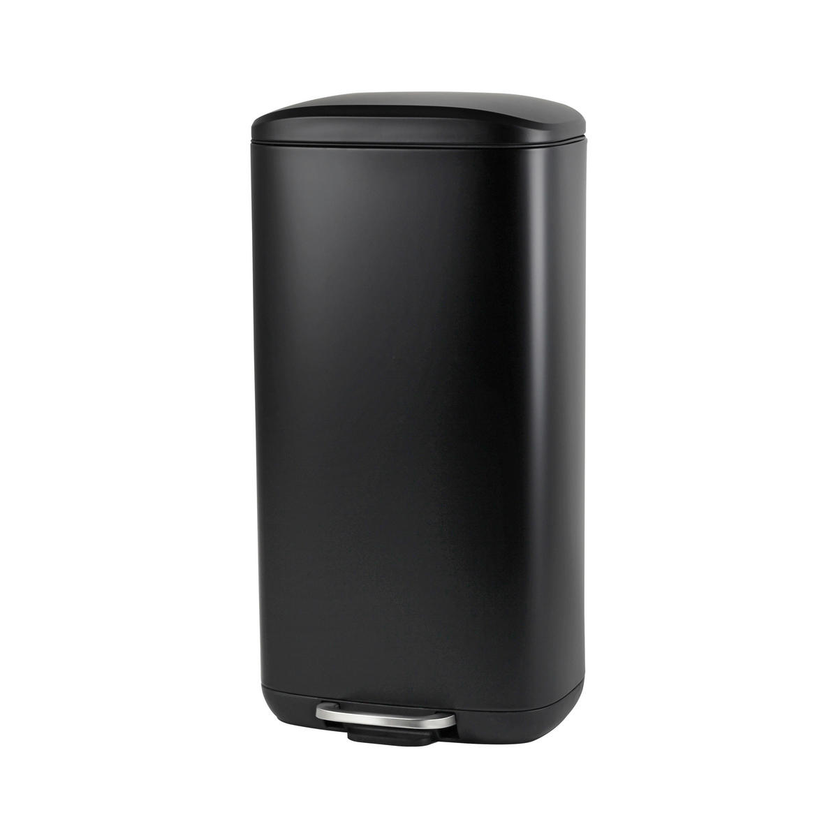 TRETEIMER 30 L  - Schwarz, Basics, Kunststoff/Metall (34,8/67,4/30,5cm) - Novel