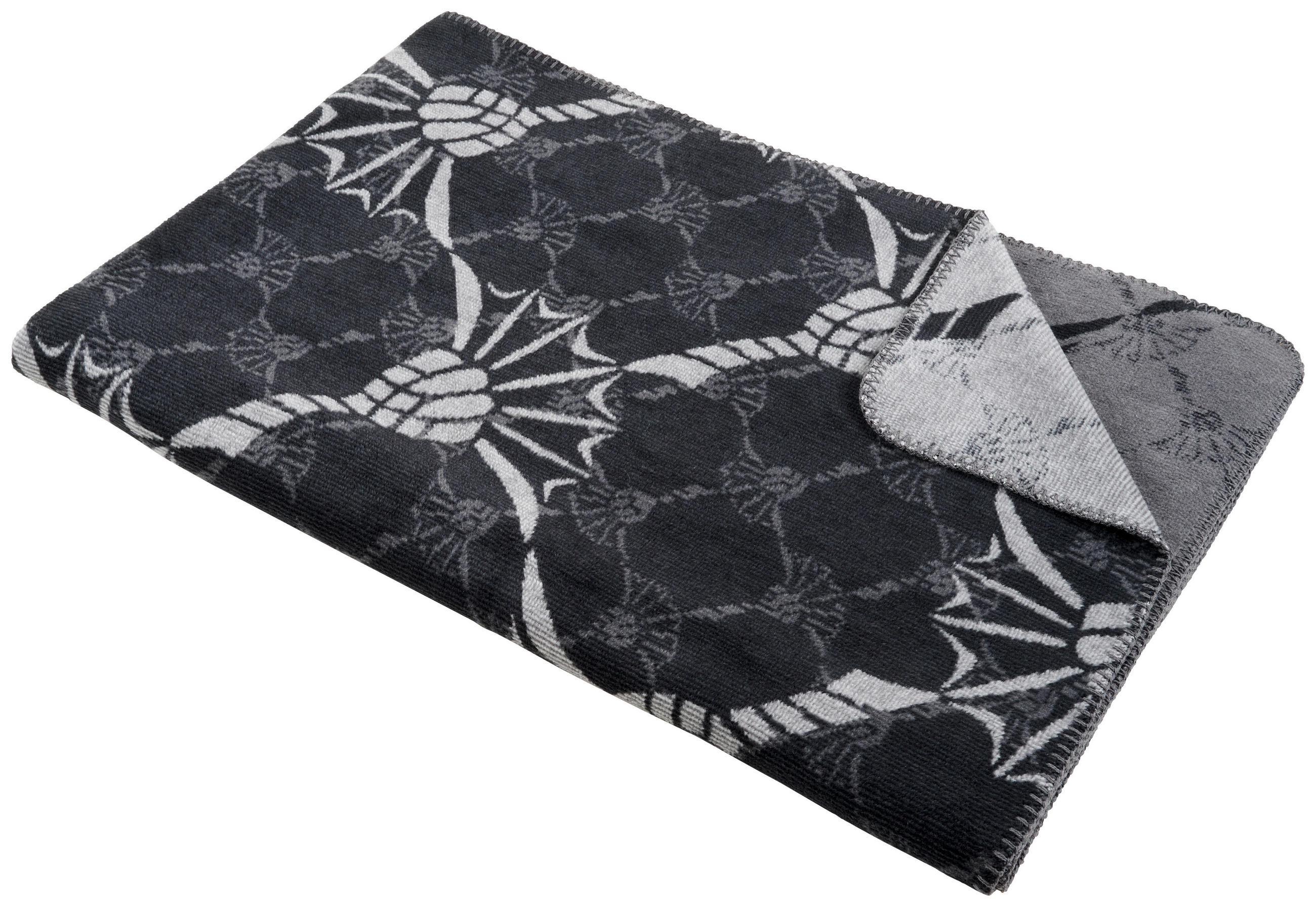 WOHNDECKE 150/200 cm  - Schwarz, Basics, Textil (150/200cm) - Joop!