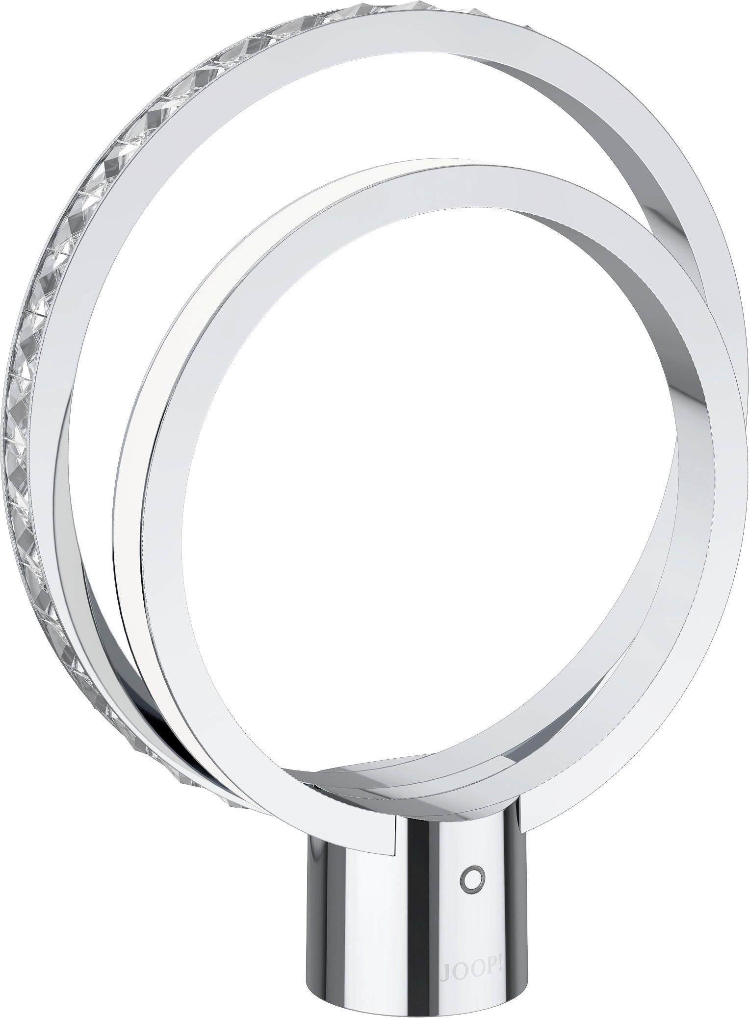 STONA LED LAMPA - boja hroma/prozirna, Lajfstajl, staklo/metal (30,5/6/36cm) - Joop!