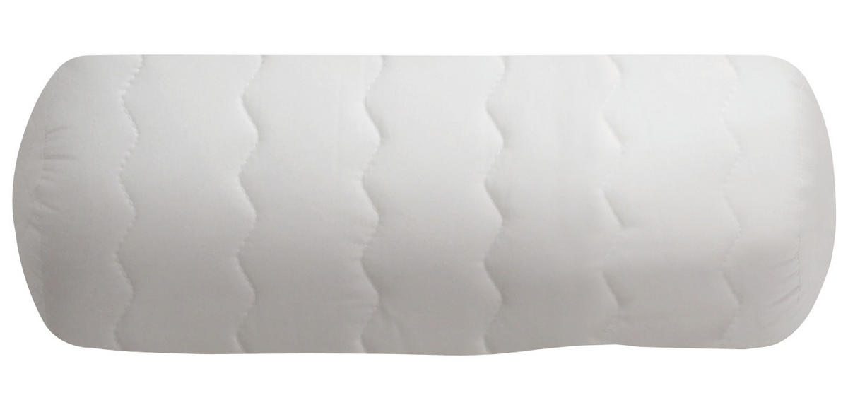 NACKENROLLE  15/40 cm  - Weiß, Basics, Textil (15/40cm) - Centa-Star