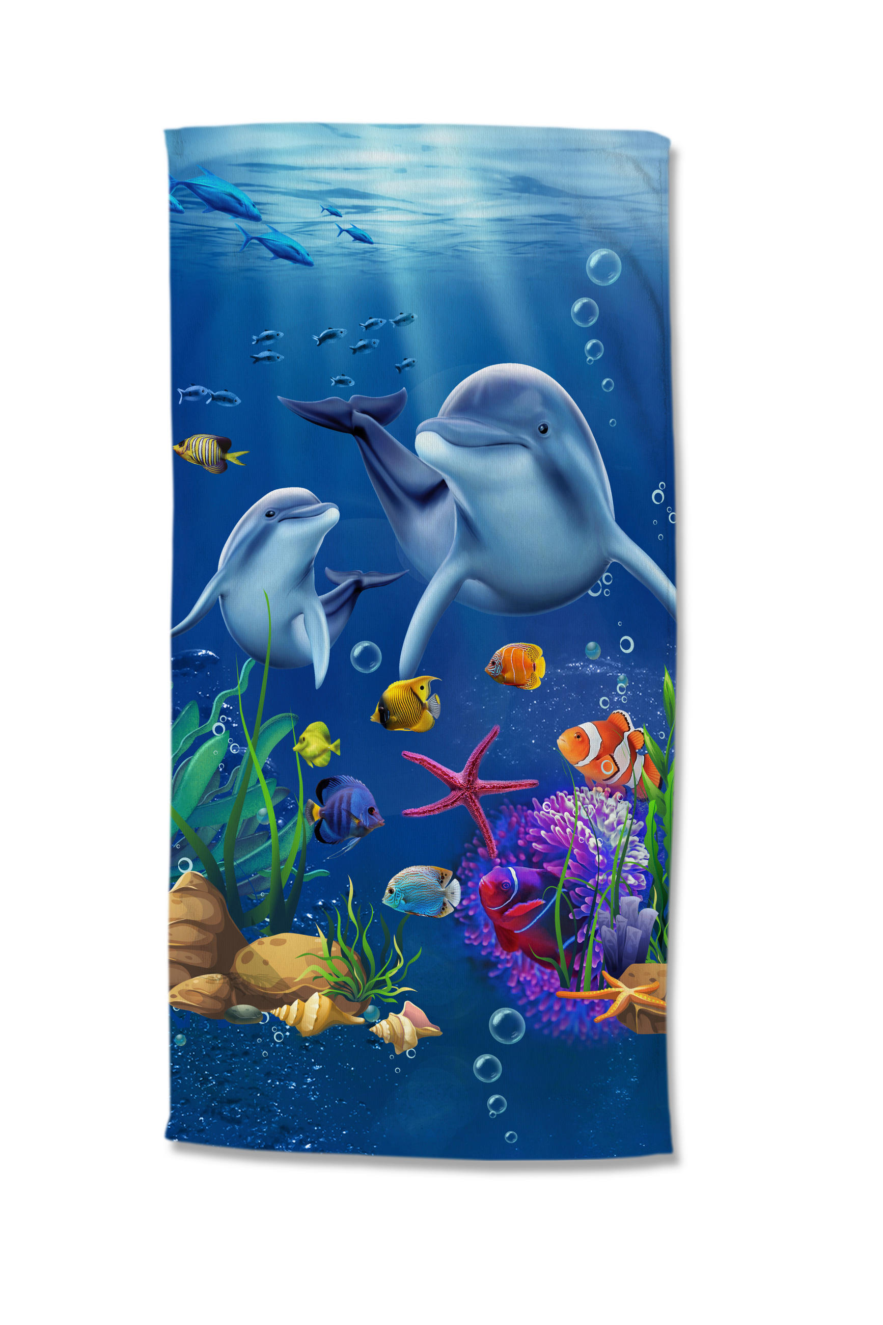 STRANDTUCH Good Morning Blau 75/150 cm  - Blau, Trend, Textil (75/150cm)