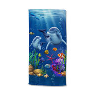 STRANDTUCH Good Morning Blau 75/150 cm  - Blau, Trend, Textil (75/150cm)