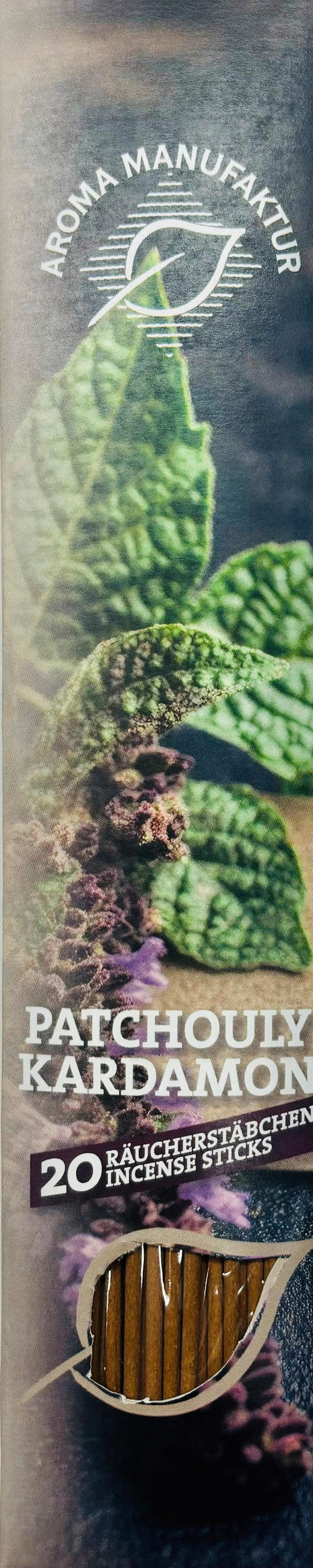 RÄUCHERSTÄBCHEN Kardamom, Patschuli  - Braun, Basics, Holz (32/6,5/0,5cm)