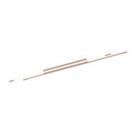 LED-DECKENLEUCHTE Leda 150/6,5/5 cm   - Cappuccino, Design, Kunststoff/Metall (150/6,5/5cm) - Helestra