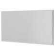 WANDSPIEGEL 115/60/2 cm  - Weiß, Design, Glas/Holzwerkstoff (115/60/2cm) - Xora