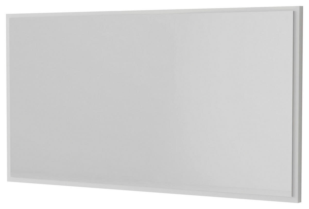 WANDSPIEGEL 115/60/2 cm  - Weiß, Design, Glas/Holzwerkstoff (115/60/2cm) - Xora