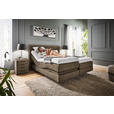 BOXSPRINGBETT 160/200 cm  in Braun  - Braun, KONVENTIONELL, Holz/Textil (160/200cm) - Dieter Knoll