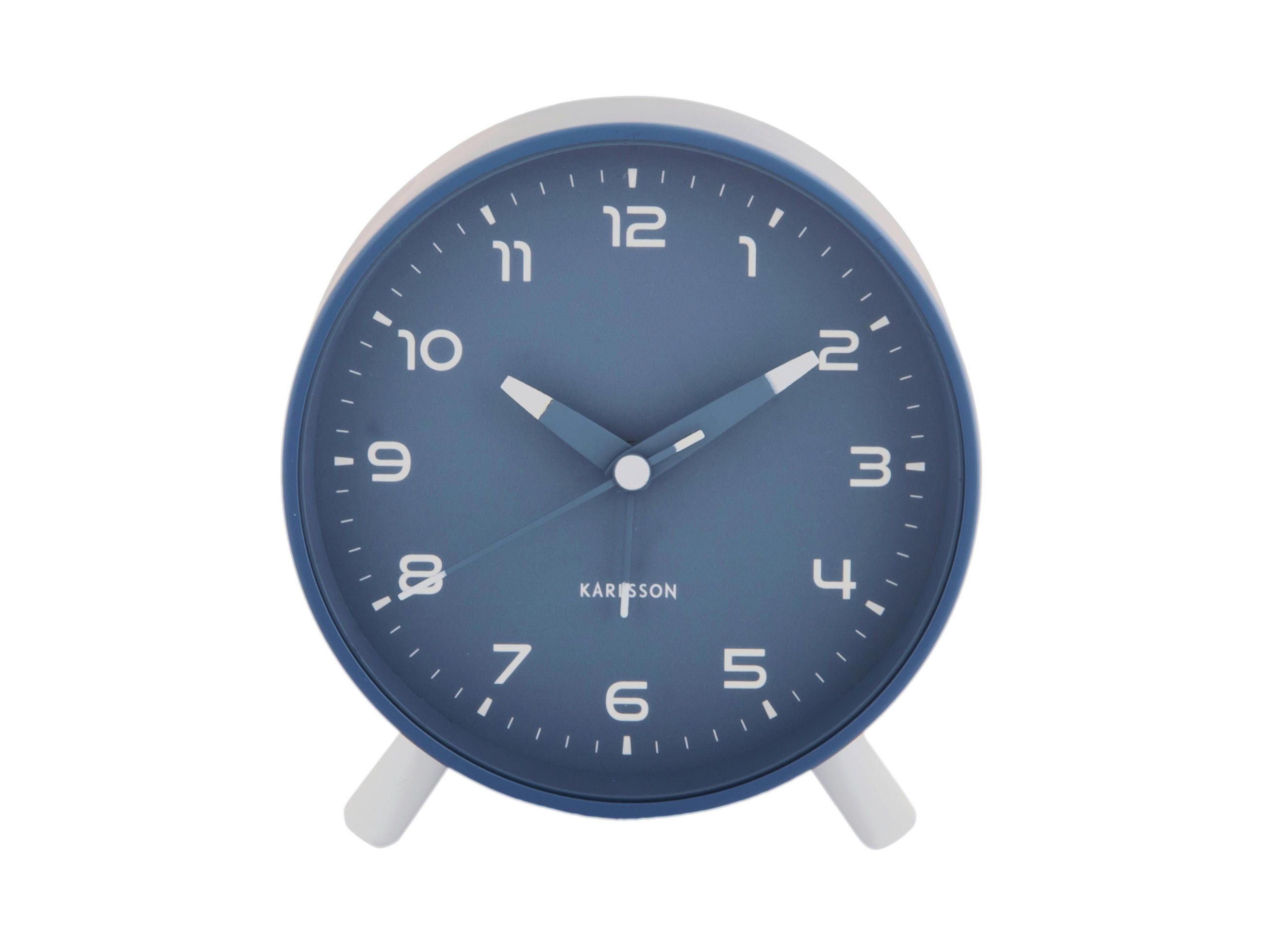 WECKER Orgullo Blau  - Blau, Basics, Metall (8.5/5/8.5cm) - Karlsson