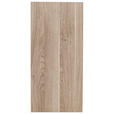 HÄNGESCHRANK 30/64/15 cm  - Eichefarben, Design, Glas/Holzwerkstoff (30/64/15cm) - Novel